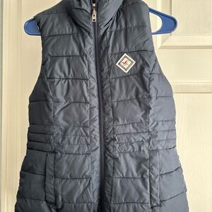 Hollister Women’s Navy Quilted Puffer Vest